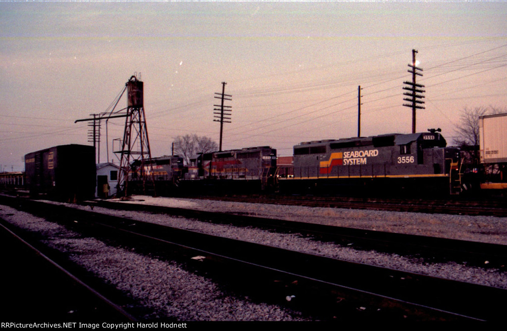 SBD 3594, 1225, & 3556 head north towards Seaboard Station